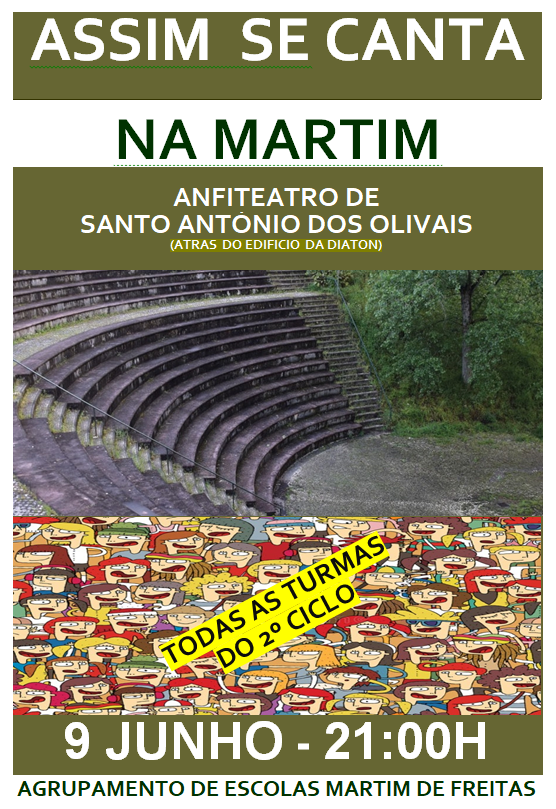 Assim se CANTA na MARTIM