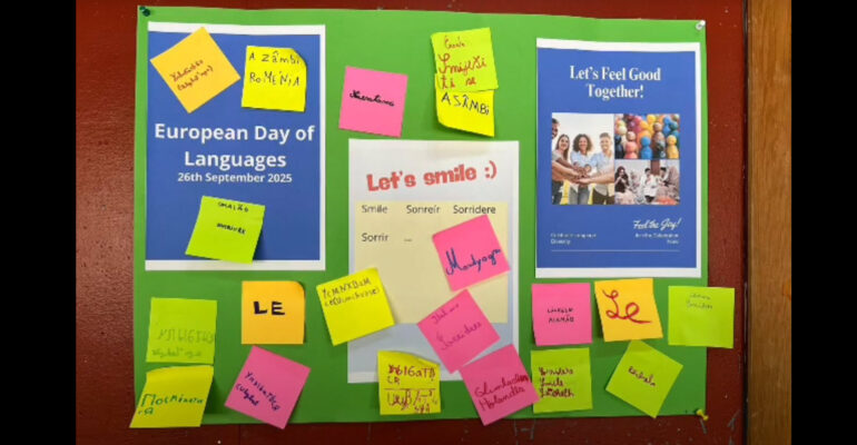 dia europeu languages